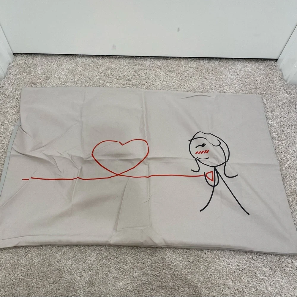 BoldLoft Sounds of love couples pillow cases